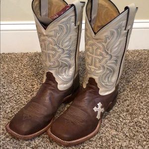 Tony Lama Guadeloupe Tan Boots